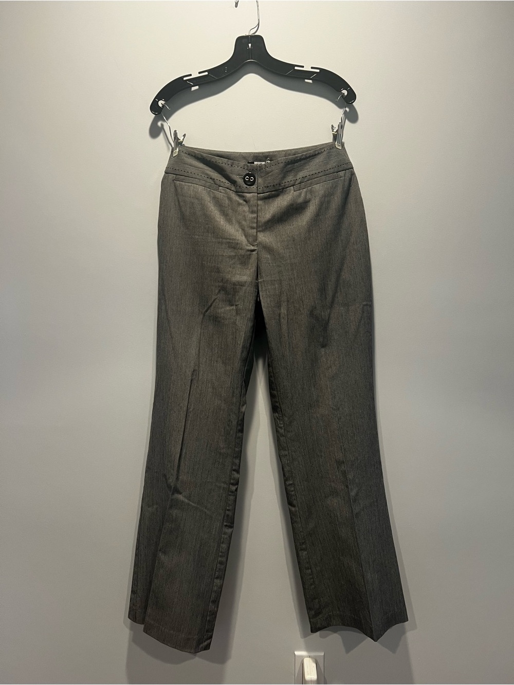 Studio 1940 Women’s Gray Dress Pants - Straight Leg